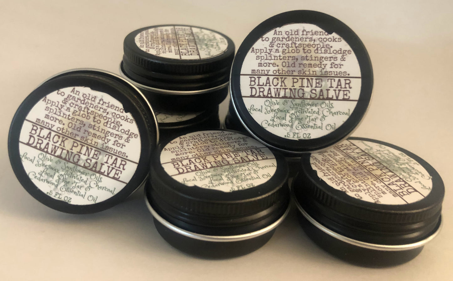 Our Old Drawing Salve ft Black Pine Tar (Formerly Black Pine Tar Drawing Salve)