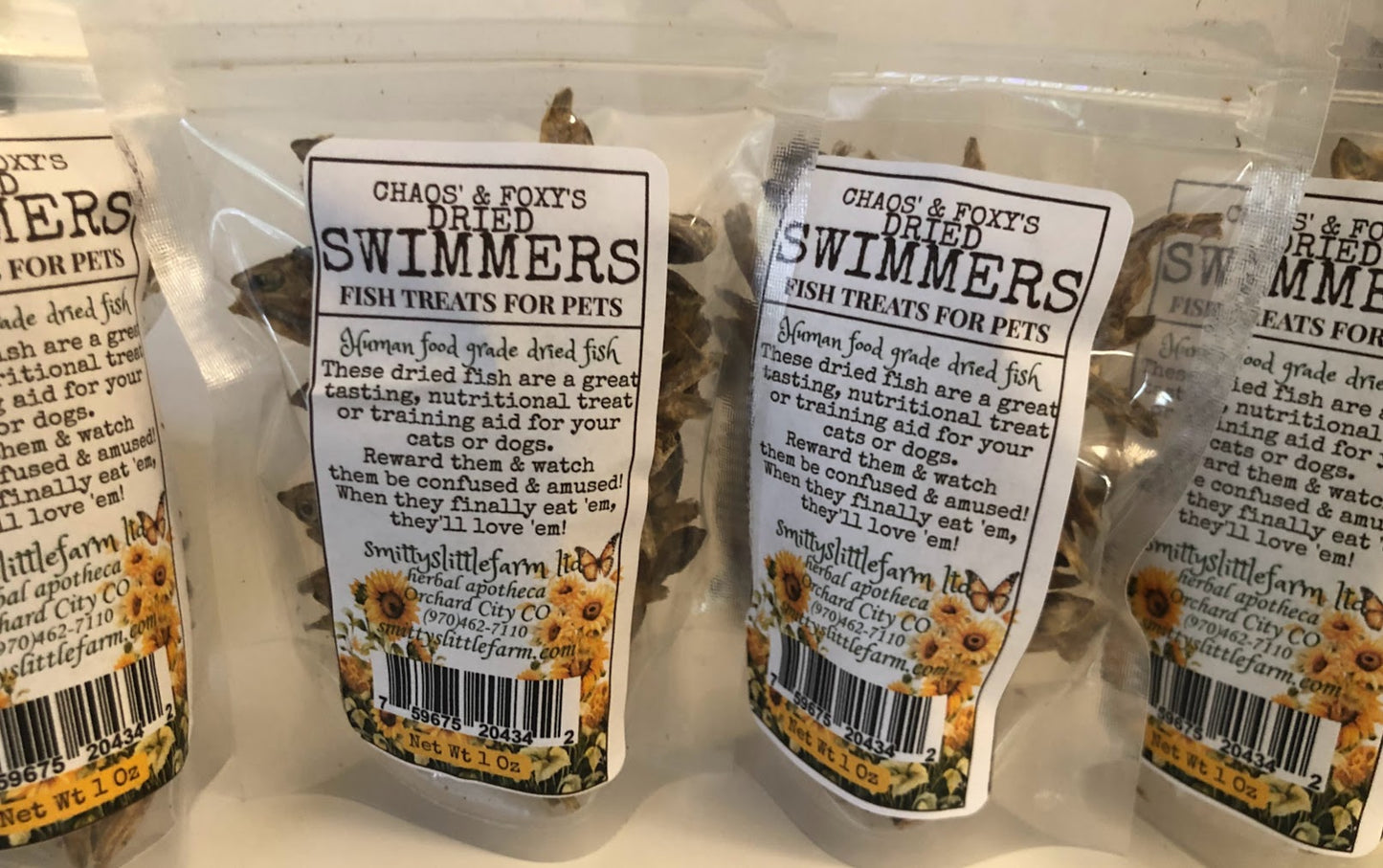 Chaos & Foxy's Dried Swimmers