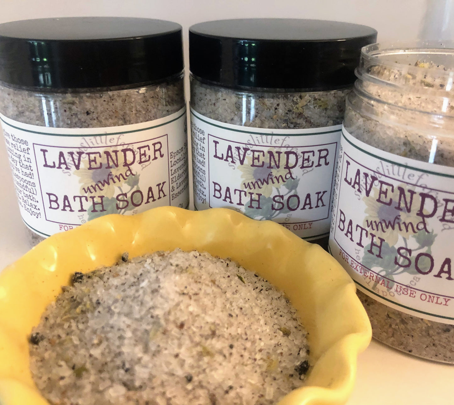 Epsom Salt Bath Soaks