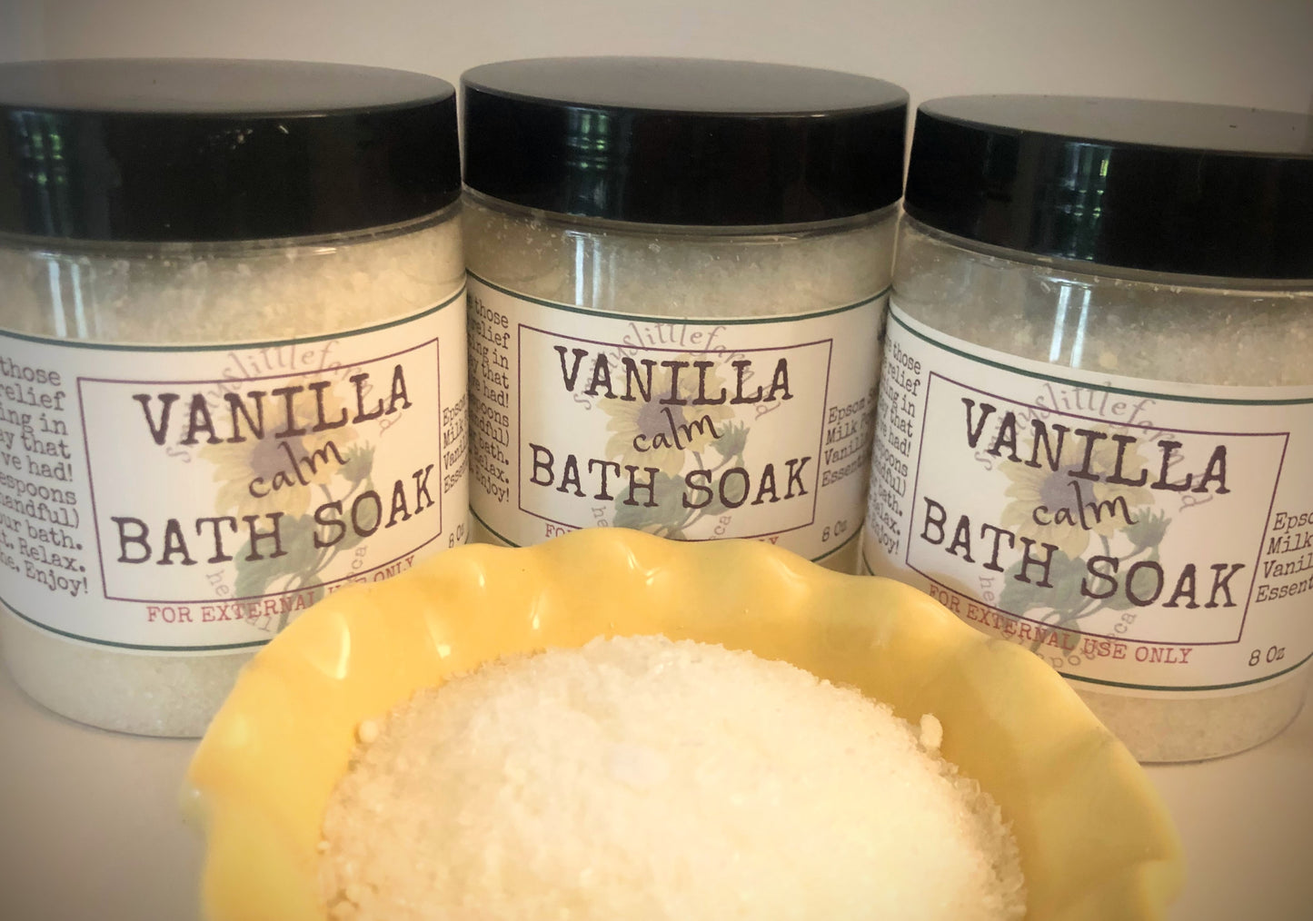 Epsom Salt Bath Soaks