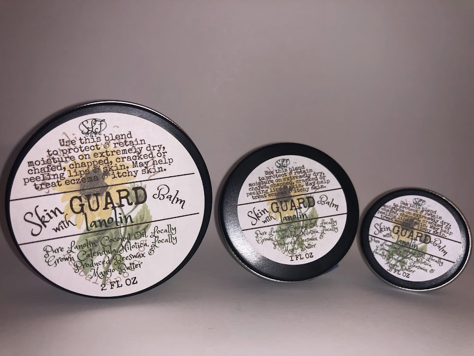 Skin Guard Balm with Lanolin ~ Ultimate Protection for Skin & Lips