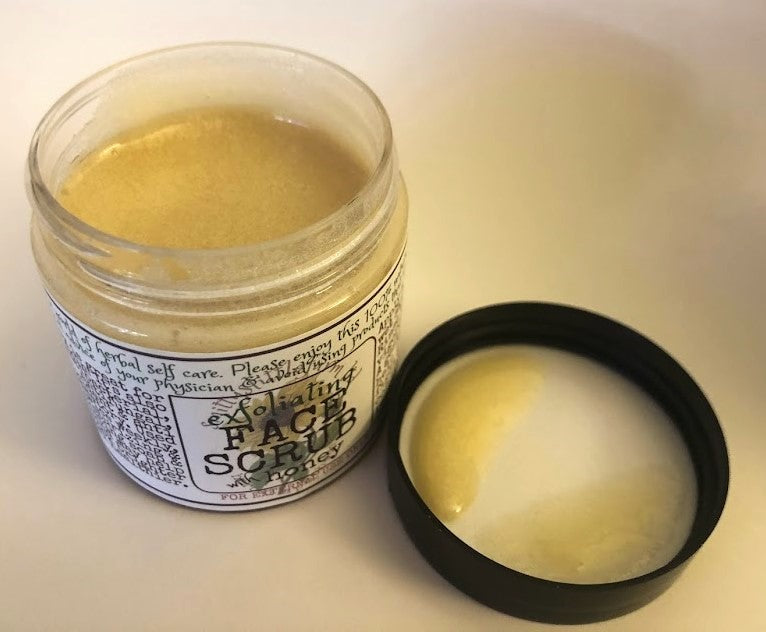 Exfoliating Face Scrub with Honey